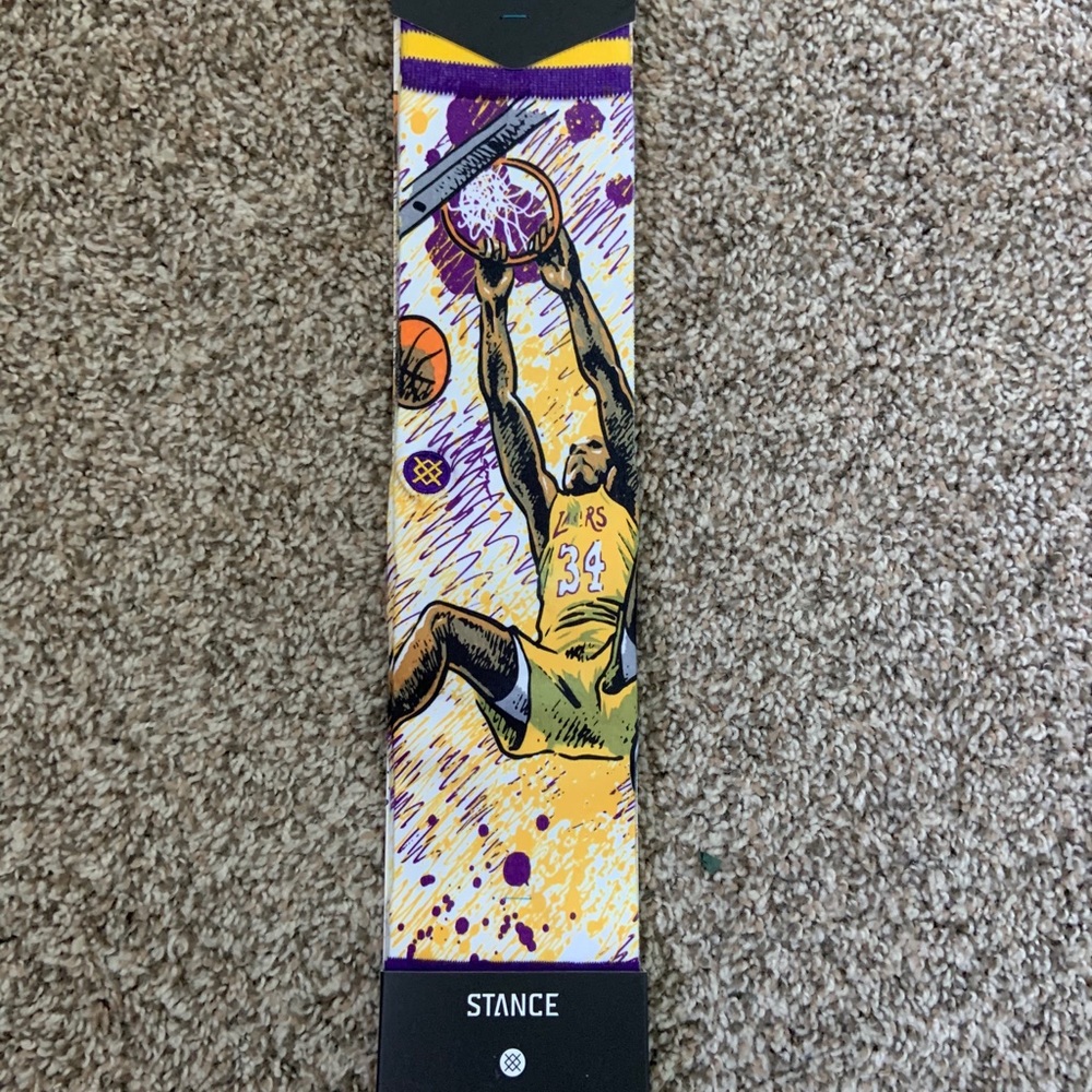 Stance NBA Shaq O’Neil LA Lakers socks